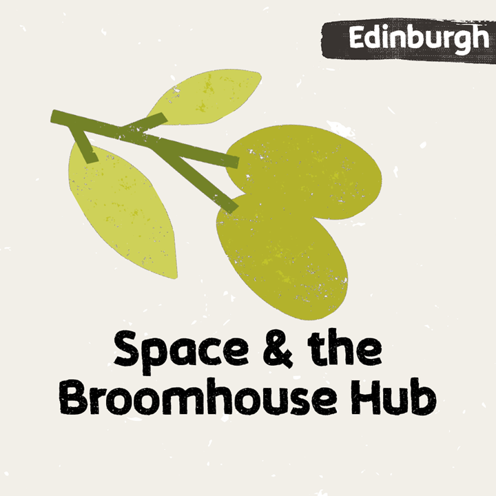 illustration for Space & Broomhouse Hub in Edinbugh