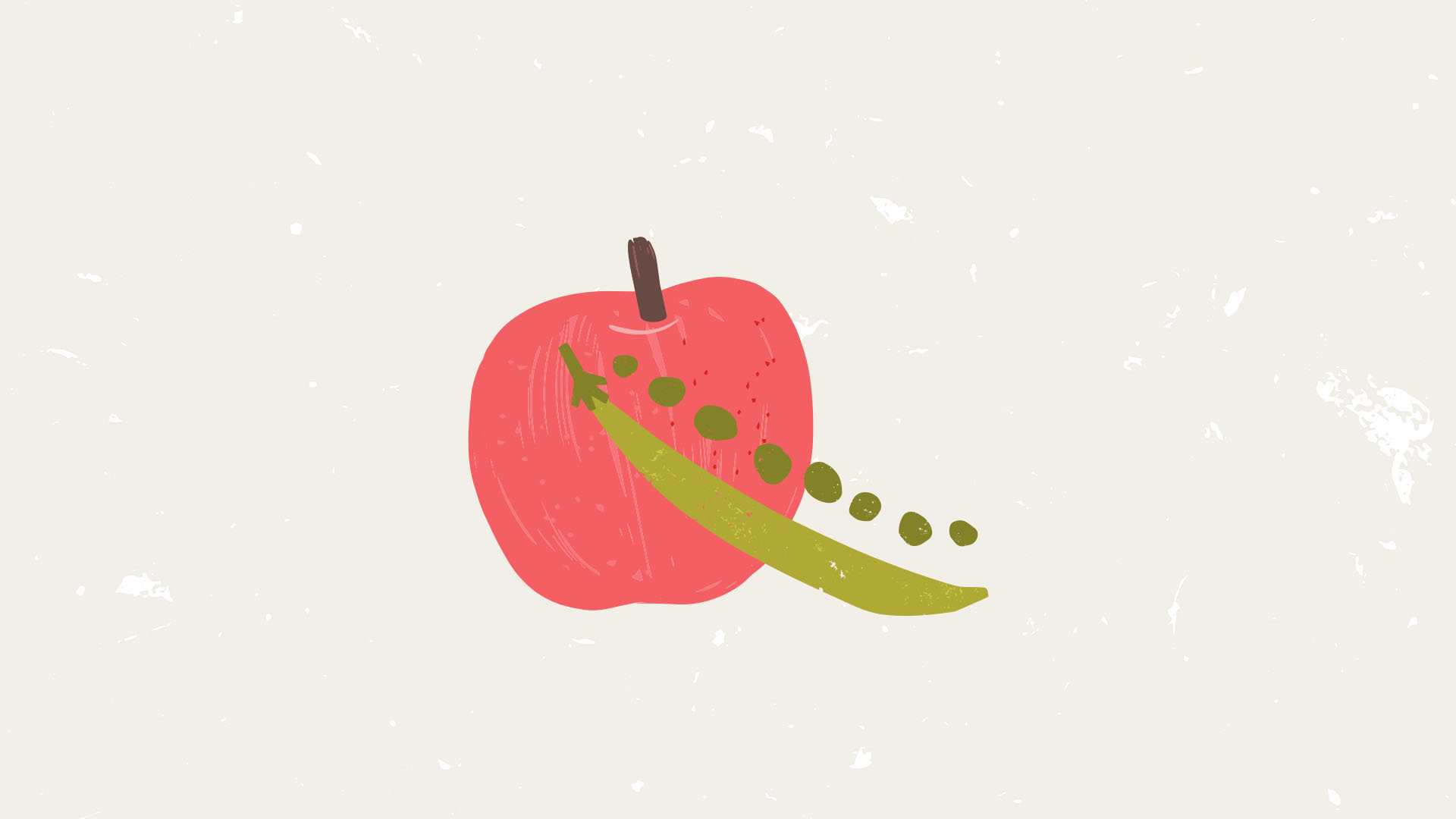 Food-cabulary_illustration_apple_peas