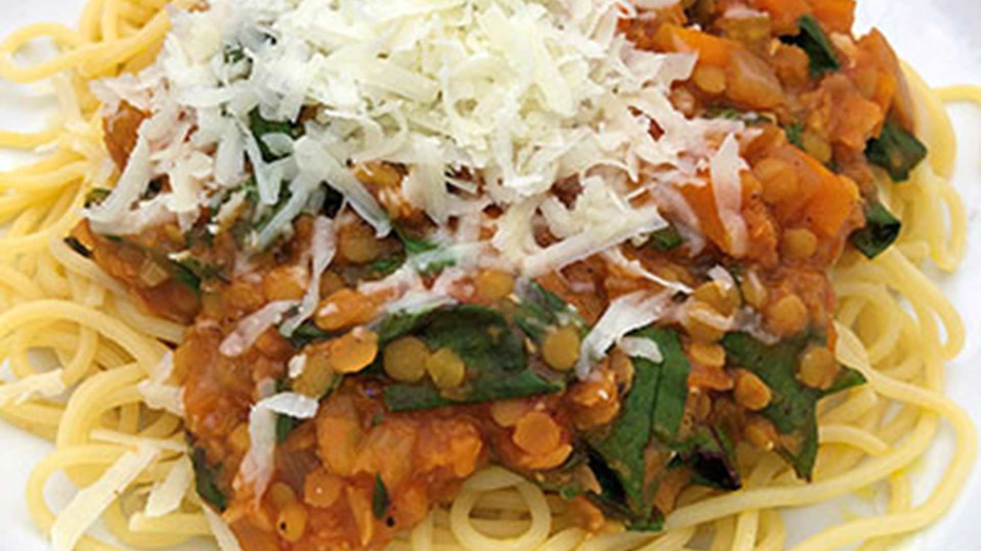 Carrot, Lentil And Spinach Ragu